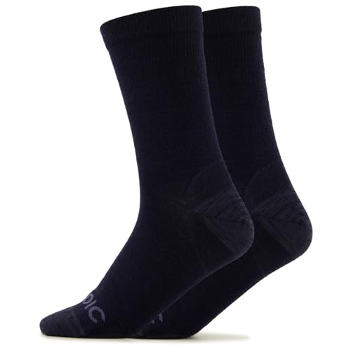Stoic Unisex Erwachsene Merino Everyday Crew Solid Socks Merinosocken 2 Paar von Stoic