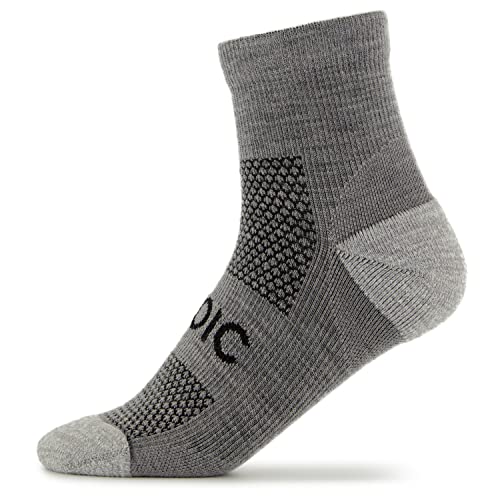 Stoic UnisexErwachsene Merino Running Quarter+ light socks Laufsocken Runningsocken atmungsaktiv geruchshemmend von Stoic