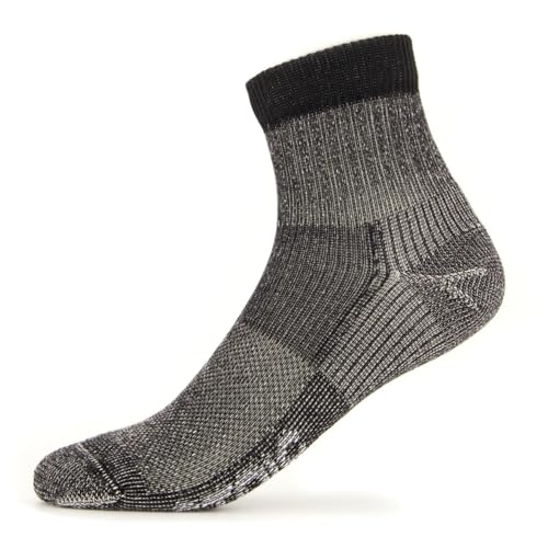 Stoic Unisex Erwachsene Merino Wool Cushion Light Quarter Socks Wandersocken von Stoic