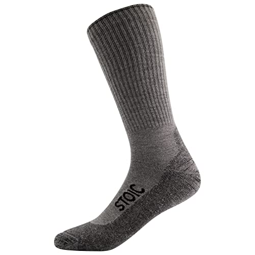 Stoic Unisex Erwachsene Merino Wool Silk Hiking Socks Wandersocken von Stoic