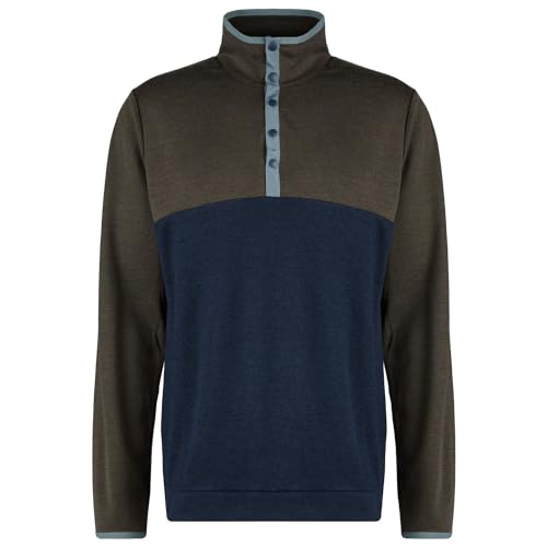 Stoic Unisex Merino260 MMXX.Göteborg Snap Merinopullover von Stoic