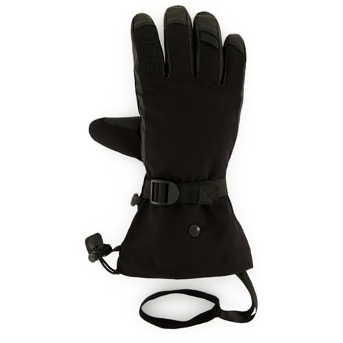 Stoic Unisex Wool NalluSt. II 5 Finger Handschuhe mit Innenhand aus Ziegenleder von Stoic