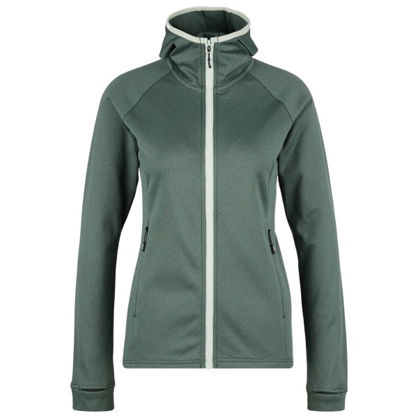 Stoic - Women's AlsterbroSt. Stretch Fleece Hoody - Fleecejacke Gr 36 oliv von Stoic