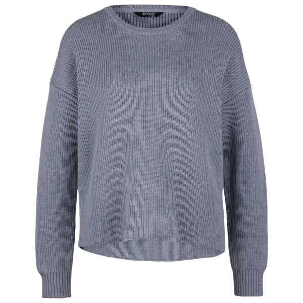 Stoic - Women's Heavy MerinoKnit MMXX.Rutvik Sweater - Merinopullover Gr XL grau von Stoic