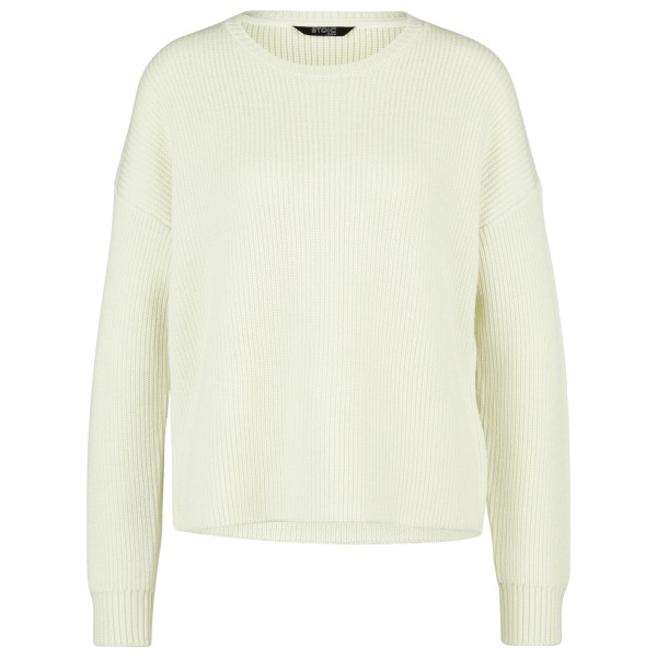 Stoic - Women's Heavy MerinoKnit MMXX.Rutvik Sweater - Merinopullover Gr XXL weiß von Stoic