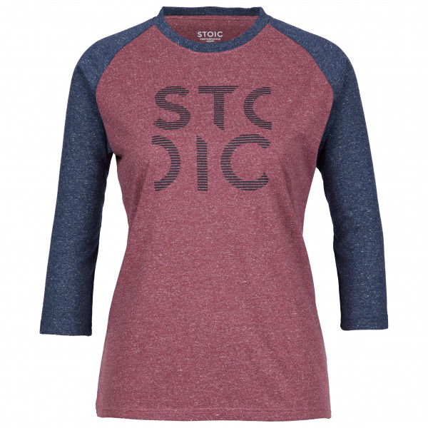 Stoic - Women's Hemp20 LofsdalenSt. 3/4 - Funktionsshirt Gr 34;36;38;40;42;44 grau;lila von Stoic