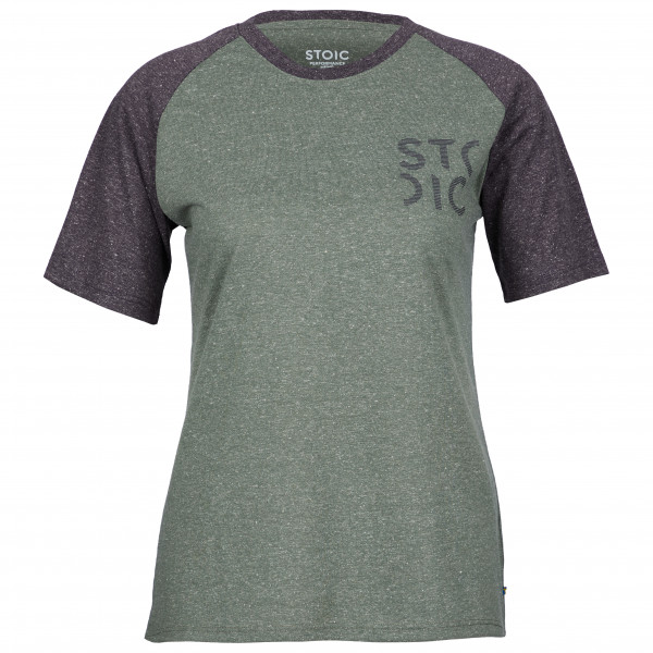 Stoic - Women's Hemp20 LofsdalenSt. S/S - Funktionsshirt Gr 34;36;38;40;42 grau;grau/oliv von Stoic