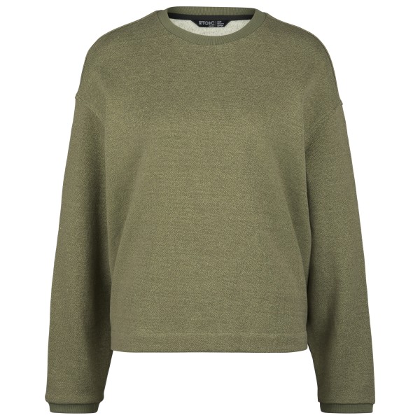 Stoic - Women's MMXX. Kumla Loose Fit Crew Neck - Pullover Gr 3XL oliv von Stoic