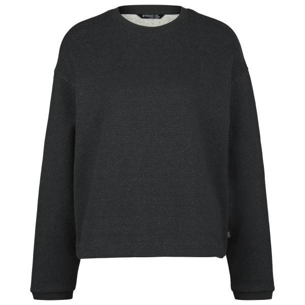 Stoic - Women's MMXX. Kumla Loose Fit Crew Neck - Pullover Gr M schwarz von Stoic