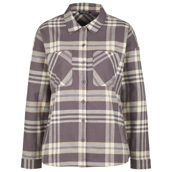 Stoic - Women's MMXX. Sundsvall Check Shirt - Hemd Gr M grau von Stoic