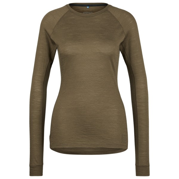 Stoic - Women's Merino135 HovaSt. L/S - Merinolongsleeve Gr S braun von Stoic