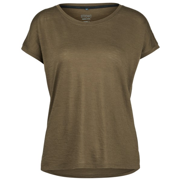Stoic - Women's Merino135 HovaSt. T-Shirt - Merinoshirt Gr M braun von Stoic