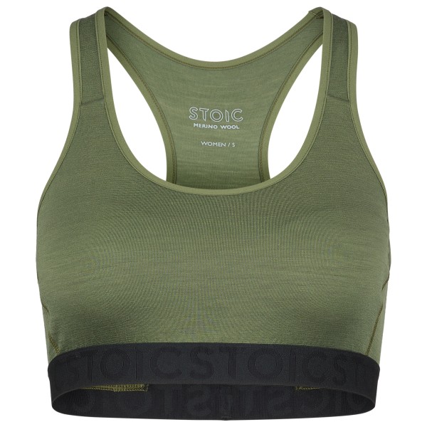 Stoic - Women's Merino150 AlsenSt. Bra - Merinounterwäsche Gr L oliv von Stoic