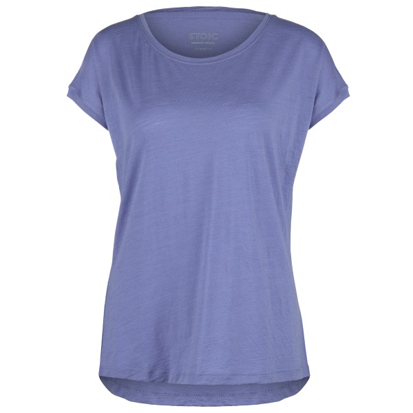 Stoic - Women's Merino150 MMXX T-Shirt loose - Merinoshirt Gr 44 lila von Stoic