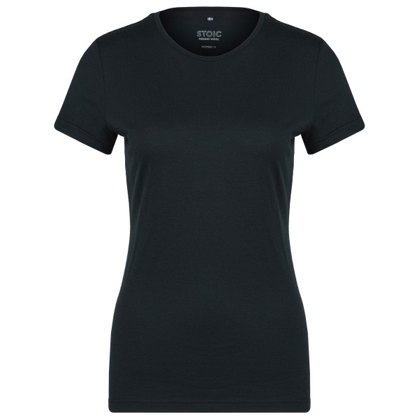 Stoic - Women's Merino180 BengtSt. T-Shirt slim - Merinoshirt Gr XL schwarz von Stoic