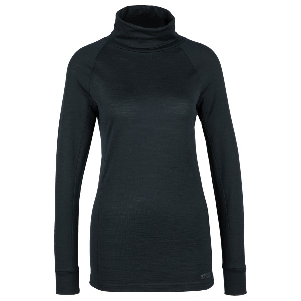 Stoic - Women's Merino180 SvenstaSt. Turtle Neck - Merinounterwäsche Gr 34 schwarz von Stoic