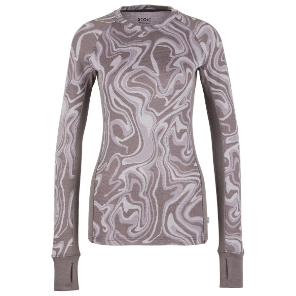 Stoic - Women's Merino225 StensundSt. L/S - Merinoshirt Gr 3XL grau von Stoic