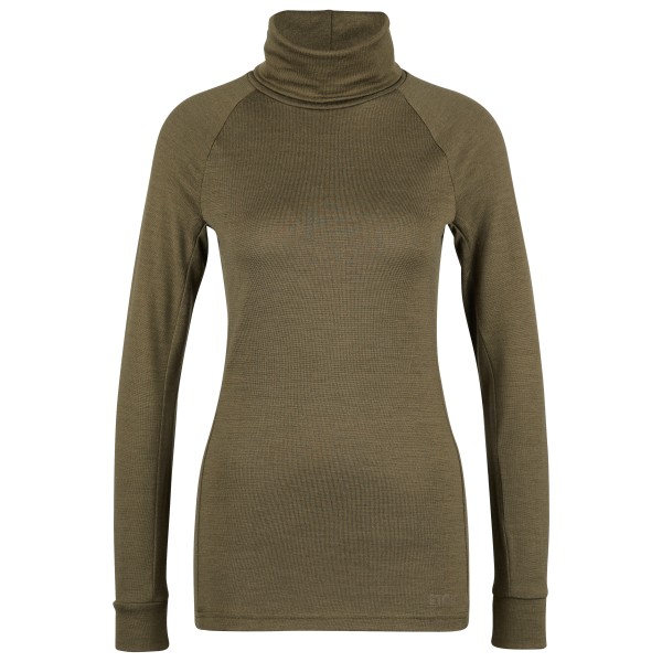 Stoic - Women's Merino240 SvenstaSt. Turtle Neck - Merinounterwäsche Gr 38 oliv von Stoic