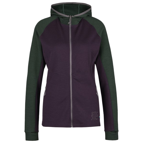 Stoic - Women's Merino260 StadjanSt. Hoody - Merinohoodie Gr 34 grau von Stoic