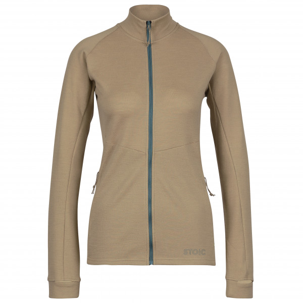 Stoic - Women's Merino260 StadjanSt. Jacket - Merinojacke Gr 40 beige von Stoic