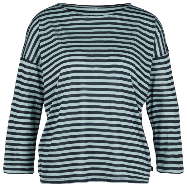 Stoic - Women's MerinoChill MMXX. Göteborg 3/4 Shirt St - Merinoshirt Gr XL grau/blau von Stoic