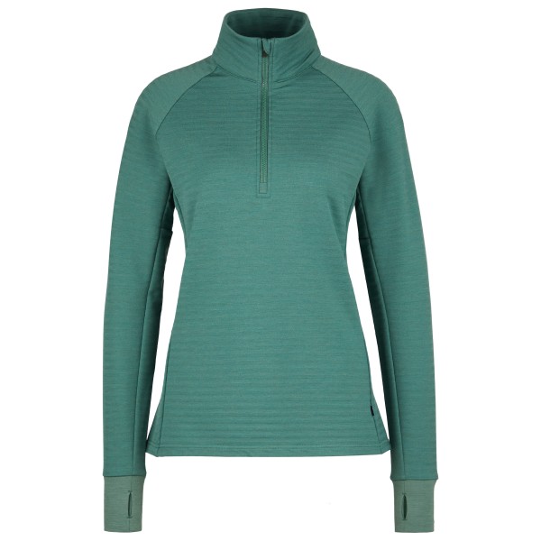 Stoic - Women's MerinoFleece260 FlenSt. Half Zip - Merinopullover Gr M türkis von Stoic