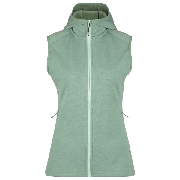 Stoic - Women's MerinoFleece335 KuolpaSt. II Vest with Hood - Merinoweste Gr XL türkis von Stoic