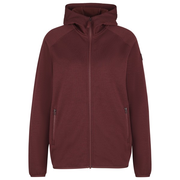 Stoic - Women's MerinoFleece335 MMXX. Lulea Zip Hoody - Fleecejacke Gr M rot von Stoic