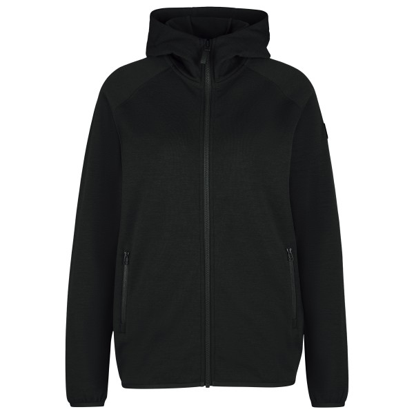 Stoic - Women's MerinoFleece335 MMXX. Lulea Zip Hoody - Fleecejacke Gr XL schwarz von Stoic