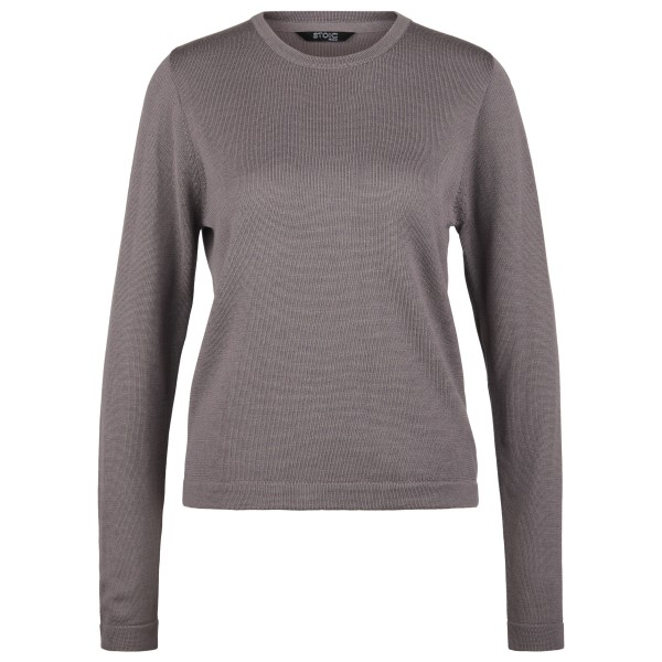 Stoic - Women's MerinoKnit MMXX.Kniva II Sweater - Merinopullover Gr XXL grau von Stoic