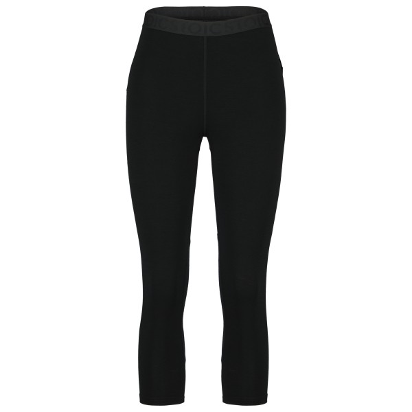 Stoic - Women's MerinoMesh150 SadjemSt. 3/4 Pants - Merinounterwäsche Gr L schwarz von Stoic