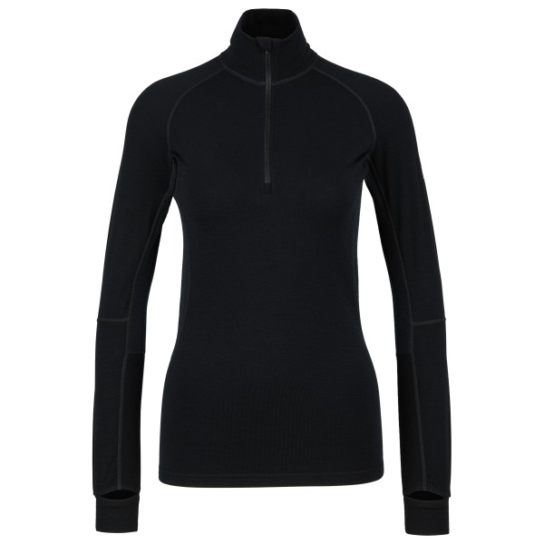 Stoic - Women's MerinoMesh150 SadjemSt. L/S Half Zip - Merinounterwäsche Gr M schwarz von Stoic