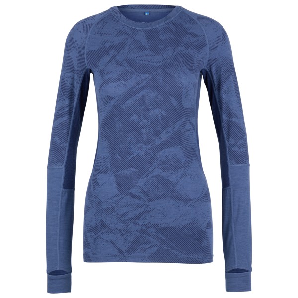 Stoic - Women's MerinoMesh150 SadjemSt. L/S - Merinoshirt Gr XS blau von Stoic