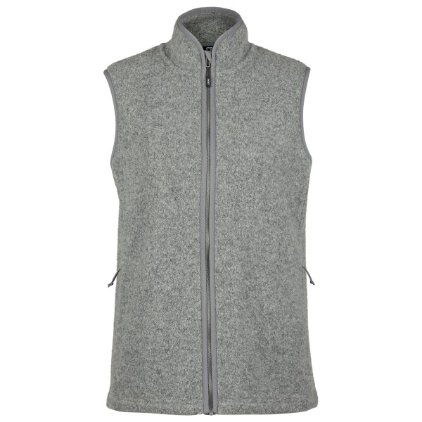 Stoic - Women's MerinoPile RissnaSt. II Vest - Merinoweste Gr XL grau von Stoic