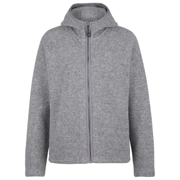 Stoic - Women's MerinoPile RissnaSt. II Zip Hoody - Merinohoodie Gr XXL grau von Stoic