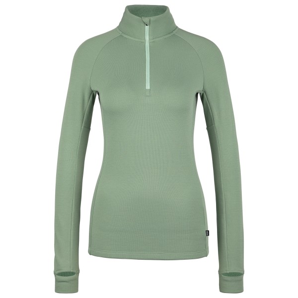 Stoic - Women's MerinoSoft245 TuleboSt. Half Zip - Merinoshirt Gr XXL grün von Stoic