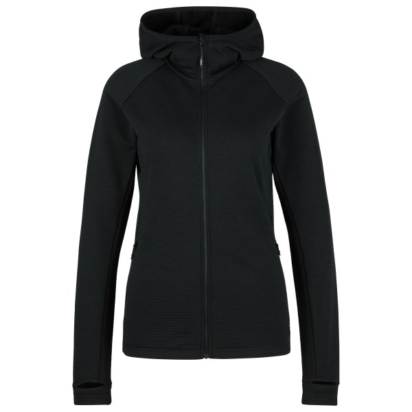 Stoic - Women's MerinoWaffleFleece320 NorrdalSt. Zip Hoody - Zip-Hoodie Gr XXL schwarz von Stoic