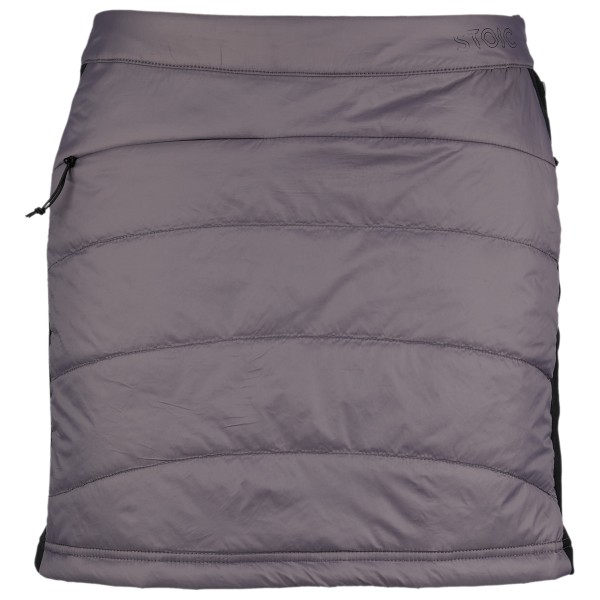 Stoic - Women's MountainWool KilvoSt. Padded Skirt - Kunstfaserrock Gr 40 grau von Stoic