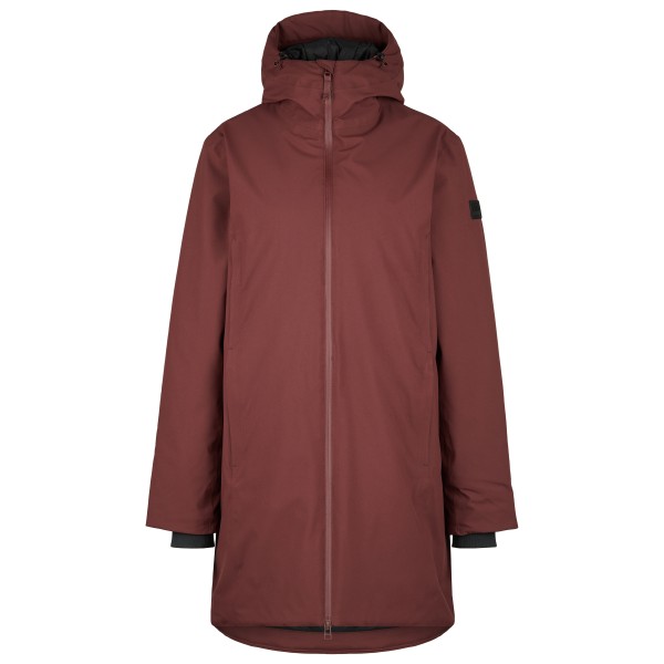 Stoic - Women's MountainWool MMXX. Uppsala Coat - Mantel Gr XL rot von Stoic