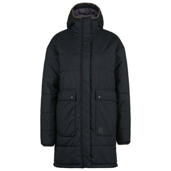 Stoic - Women's MountainWool StorboSt. Padded Coat - Mantel Gr 34 schwarz von Stoic