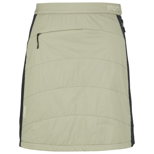 Stoic - Women's MountainWool60 JokkmokkSt. Padded Skirt - Rock Gr XL beige von Stoic