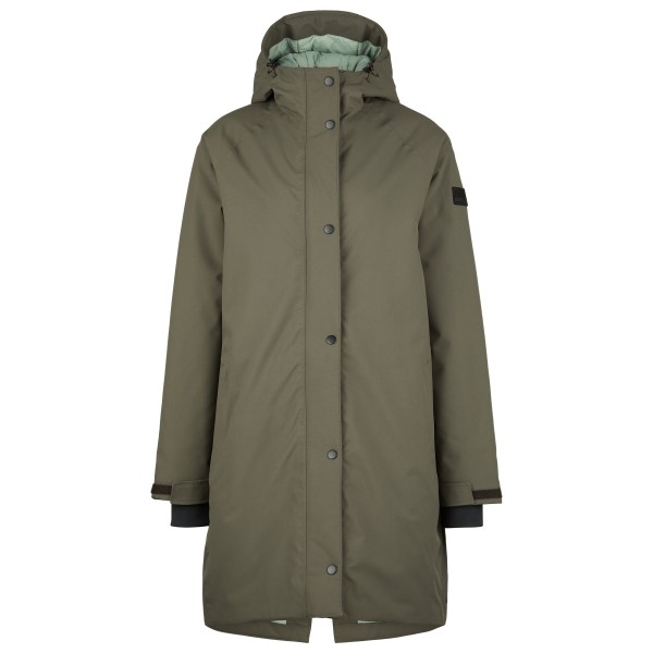 Stoic - Women's Mountainwool MMXX UppsalaSt. Oversized Coat - Mantel Gr XS oliv von Stoic