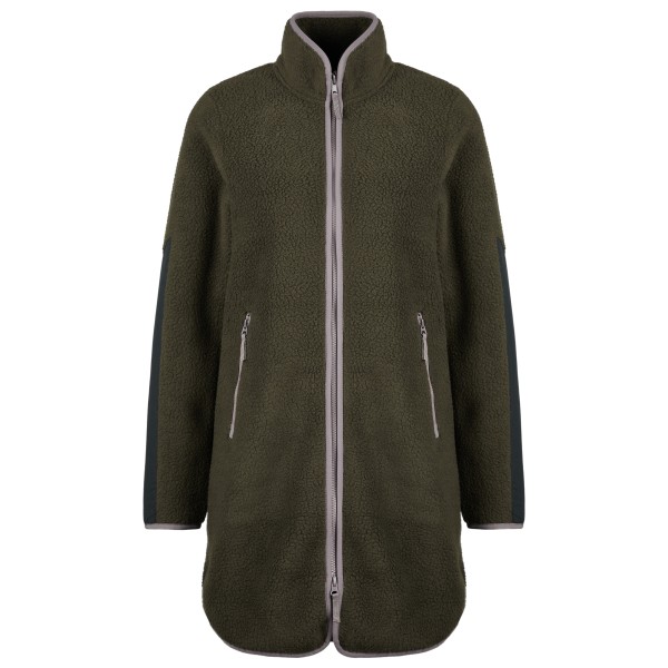 Stoic - Women's NorrvikSt. Pile Fleece Jacket Long - Fleecejacke Gr XS oliv von Stoic