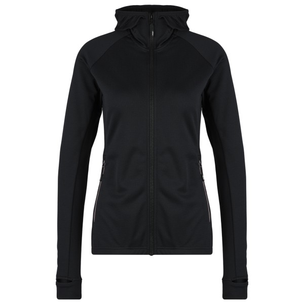 Stoic - Women's PaukiSt. Waffle Fleece Hoody - Fleecejacke Gr 34 schwarz von Stoic