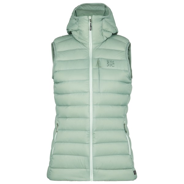 Stoic - Women's PerformanceDown SalmiSt. Vest with Hood - Daunenweste Gr XXL grün von Stoic