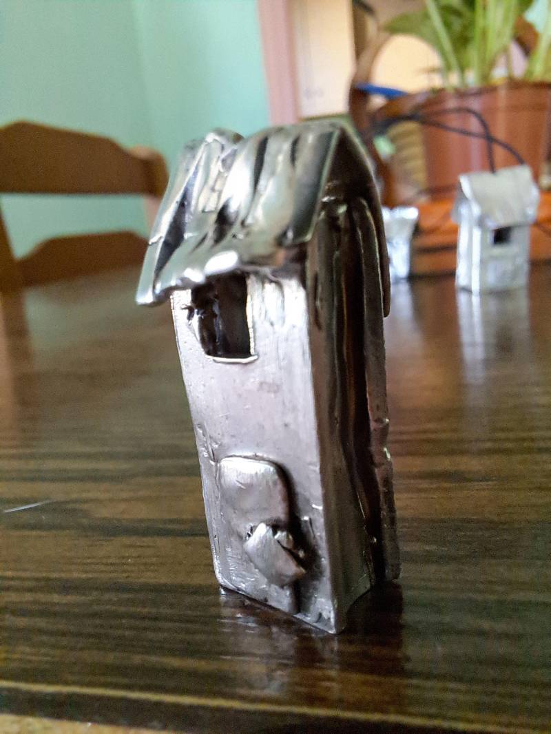 Kleines Haus, Sterling Silber Halskette, Haus Anhänger, Minimal Schmuck, Geschenk Für Jeden Anlass von StoixeioJewelry