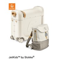 JETKIDS™ BY STOKKE® Aufsitzkoffer BedBox™ mit Crew BackPack™ White von Stokke