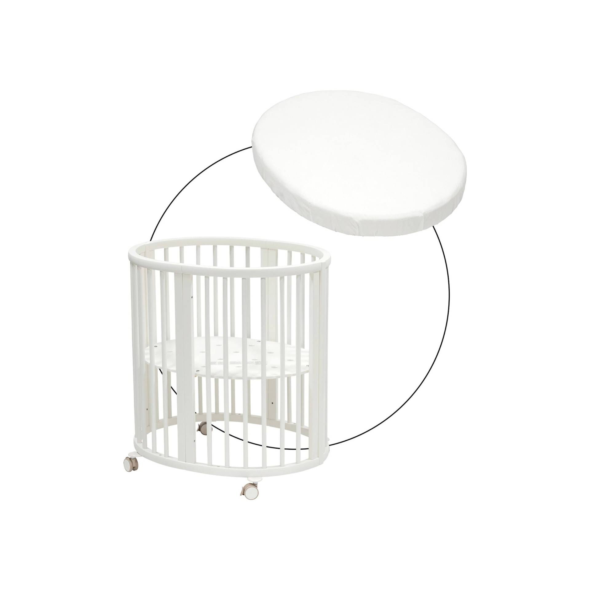 Stokke® Sleepi™ Bundle Sleepi Mini inkl. Matratze und Spannbetttuch von Stokke