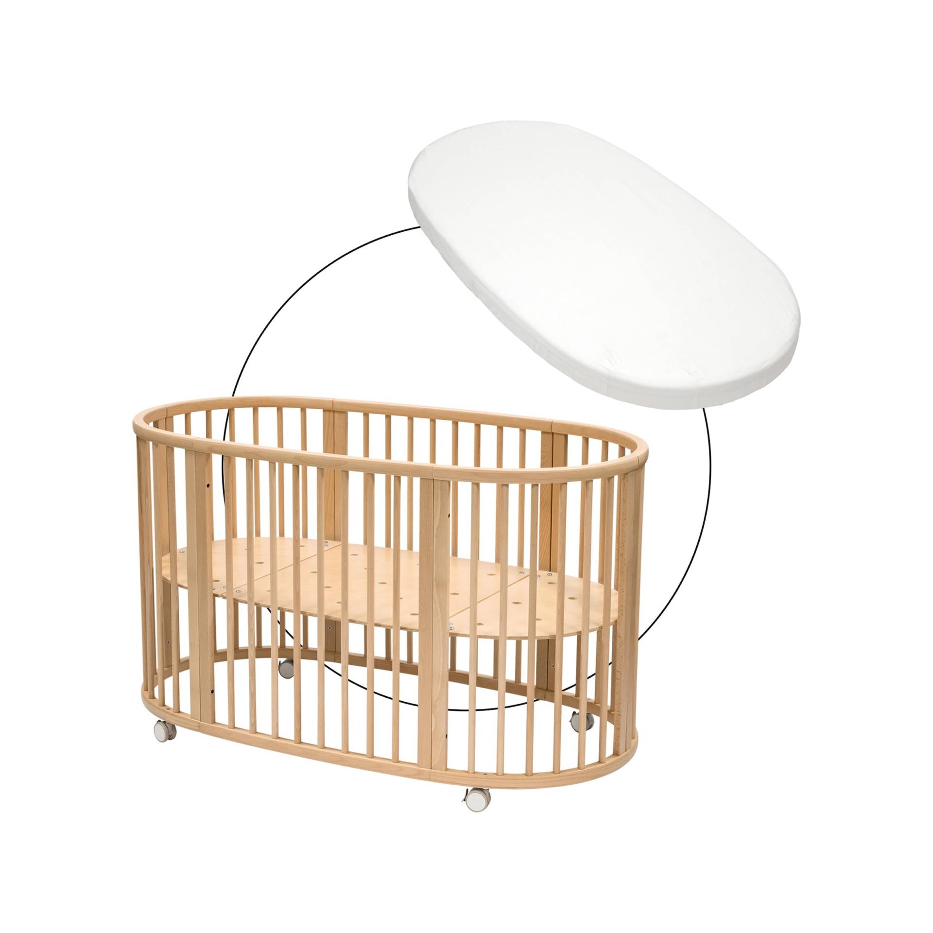 Stokke® Sleepi™ Bundle Sleepi inkl. Matratze und Spannbetttuch von Stokke