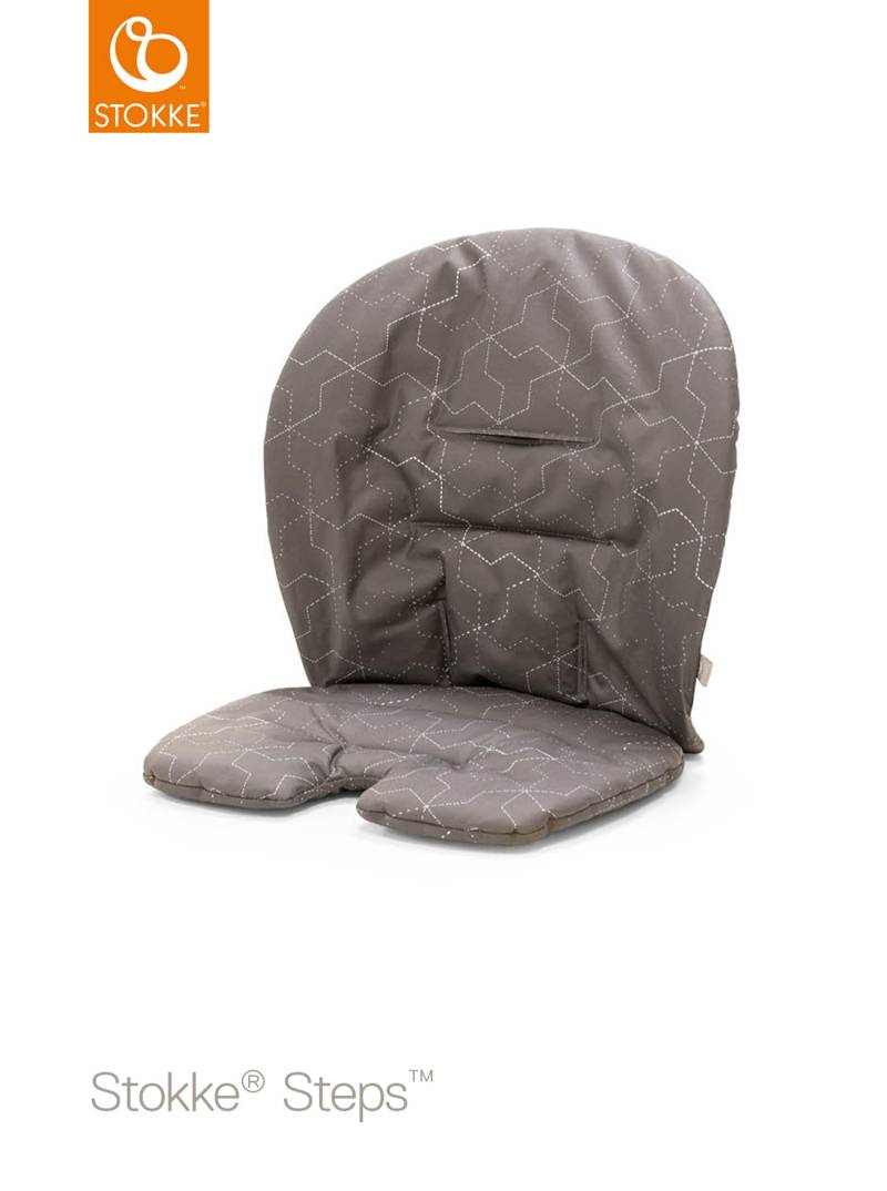 Stokke® Steps™ Sitzkissen Organic Cotton mit schmutzabweisender Beschichtung von Stokke